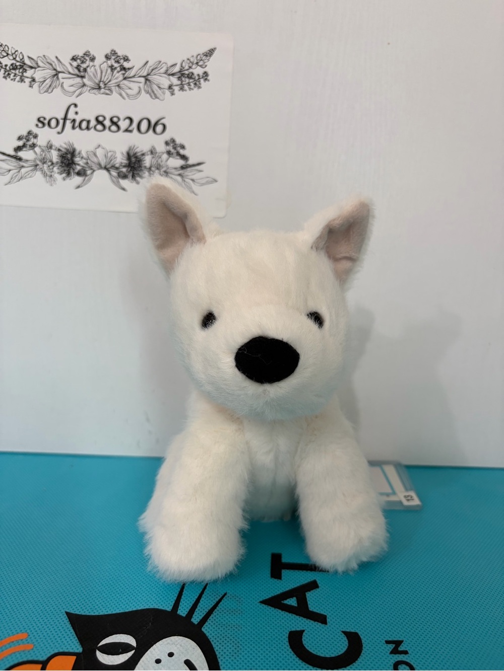 #013 AUTHENTIC NWT Jellycat Munro Scottie Dog Junior- China Exclusive